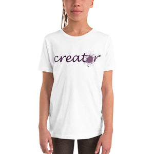 Open image in slideshow, Youth Creator T-Shirt
